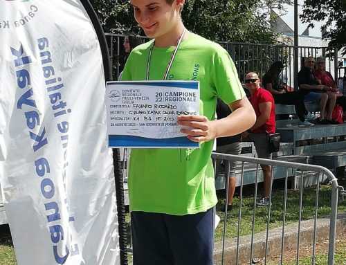 KAYAK, L’IMPRESA DI FAVARO: a 12 anni è Campione Regionale tra i non vedenti