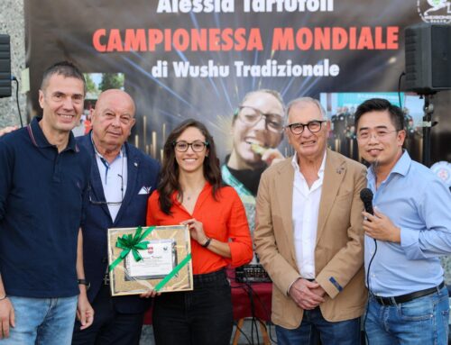 WUSHU, PORDENONE FESTEGGIA LA CAMPIONESSA MONDIALE TARTUFOLI